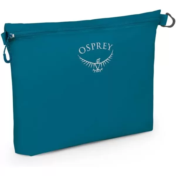 Osprey Ultralight Zipper Pouch Black LargeWaterfront Blue