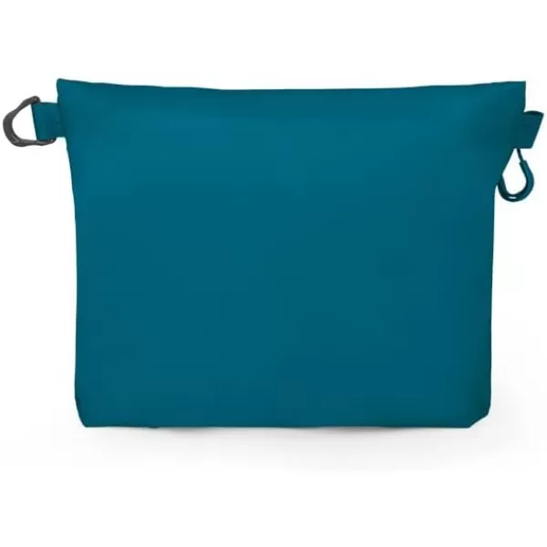 Osprey Ultralight Zipper Pouch Black LargeWaterfront Blue