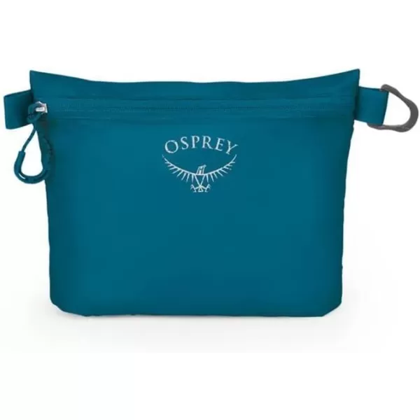 Osprey Ultralight Zipper Pouch Black LargeWaterfront Blue