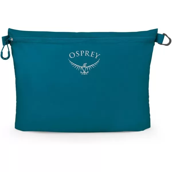 Osprey Ultralight Zipper Pouch Black LargeWaterfront Blue