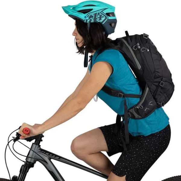 OspreyKatari 7 wRes Black OSSpace Travel Grey