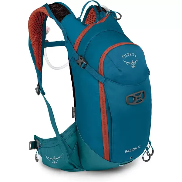 OspreySiskin 8 wRes Ultimate Red OSWaterfront Blue