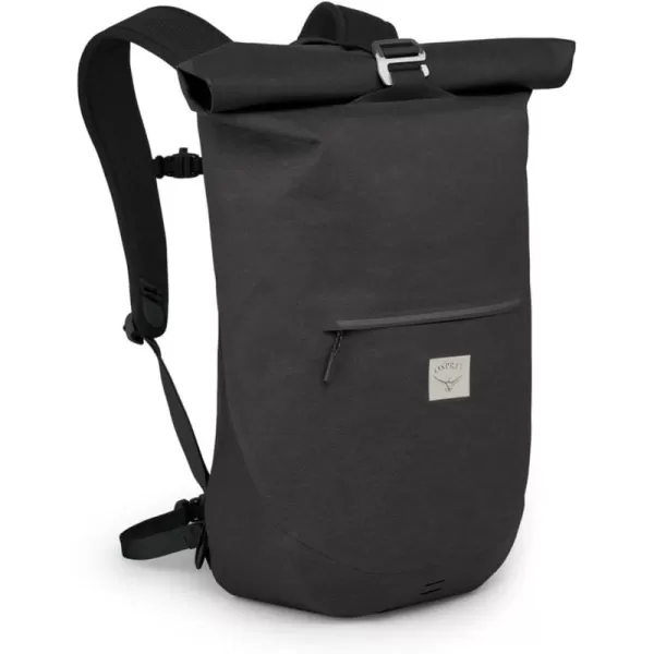 Osprey Arcane Roll Top 18L Waterproof Laptop Backpack Acorn RedStonewash Black
