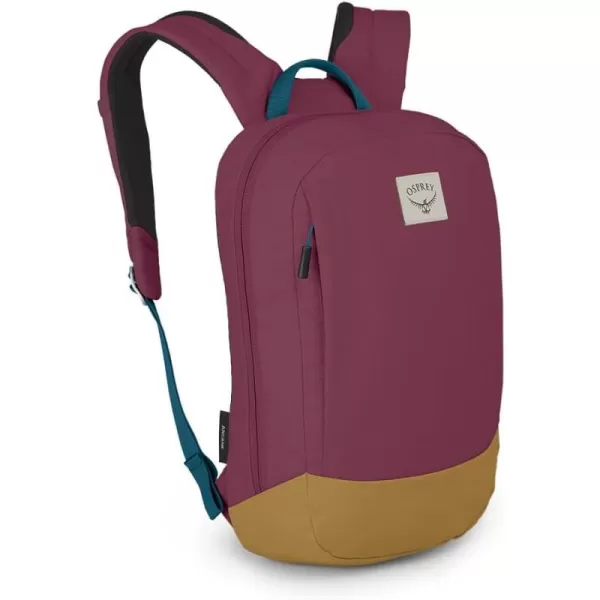 Osprey Arcane Small Day Commuter Backpack Porcelain Orange HeatherAllium RedBrindle Brown