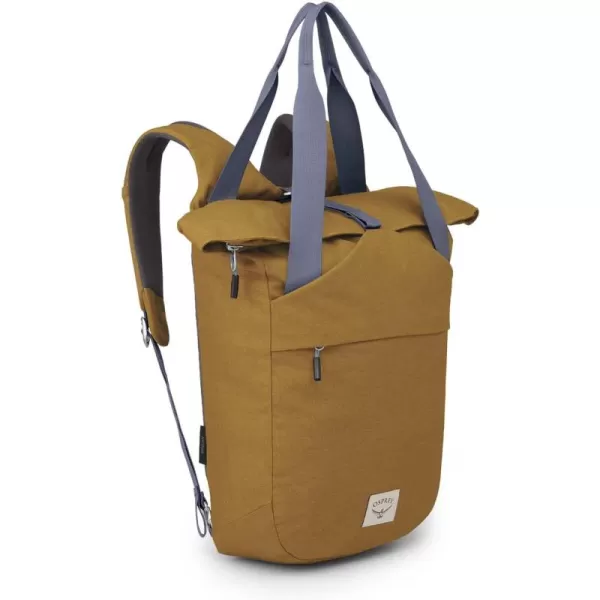 Osprey Arcane Zip Top Tote Backpack Porcelain Orange HeatherBrindle Brown Heather