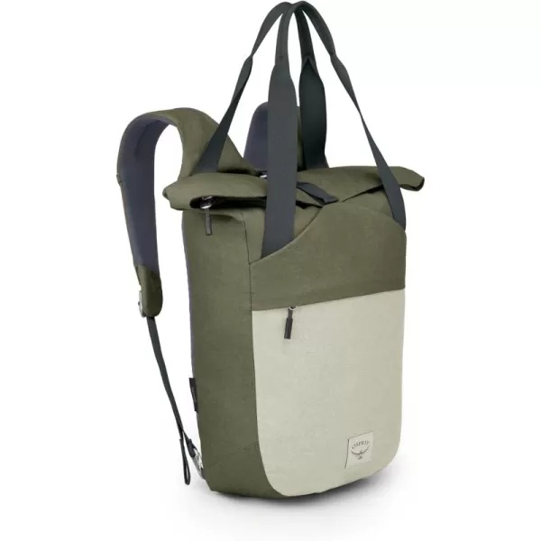 Osprey Arcane Zip Top Tote Backpack Porcelain Orange HeatherEarl GreySandy Grey Heather