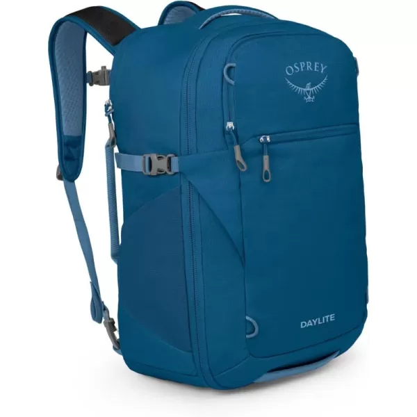 Osprey Daylite 35L Travel Pack Tumbleweed YellowTunnel VisionNight Shift Blue