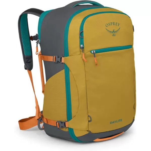 Osprey Daylite 44L CarryOn Travel Pack Blue SpikemossAlkalineTumbleweed YellowTunnel Vision