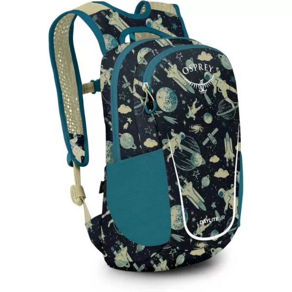 Osprey Daylite Jr Kids Commuter Backpack Space Travel PrintAntique BlueSpace Travel PrintAntique Blue