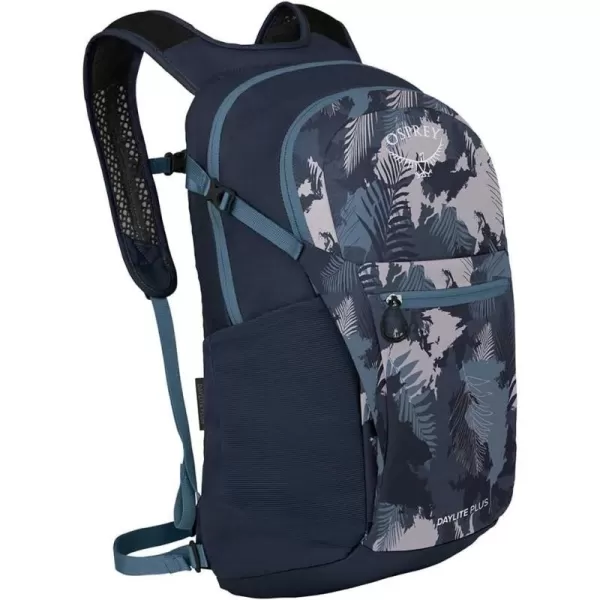 Osprey Daylite Plus Commuter Backpack BlackPalm Foliage Print