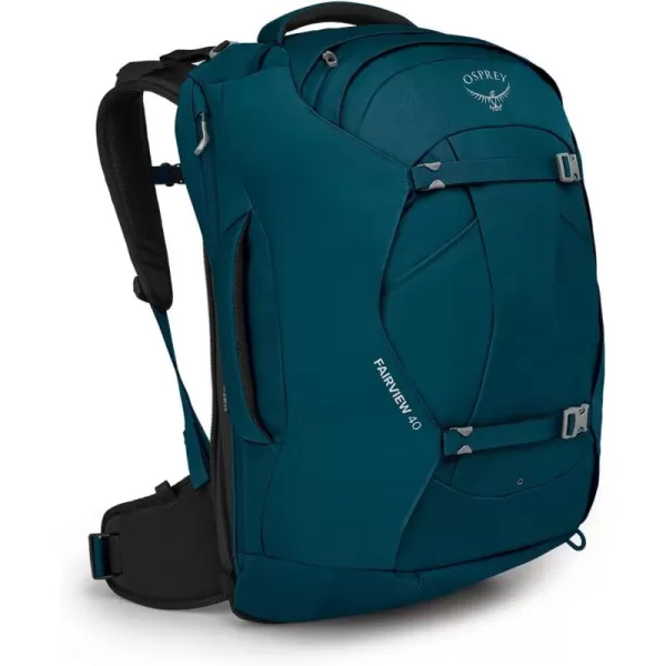 Osprey Fairview 55L Womens Travel Backpack BlackNight Jungle Blue