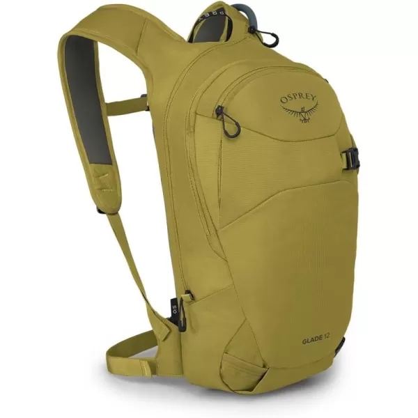 Osprey Glade 5L Ski and Snowboard Backpack with Hydraulics Water Reservoir BlackBabylonica Yellow