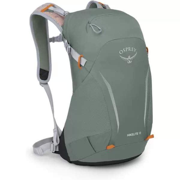 Osprey Hikelite 18L Unisex Hiking Backpack 18 Tan Concrete One SizePine Leaf Green