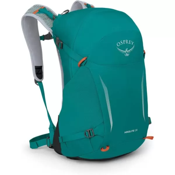 Osprey Hikelite 26L Unisex Hiking Backpack Pine Leaf GreenEscapade Green