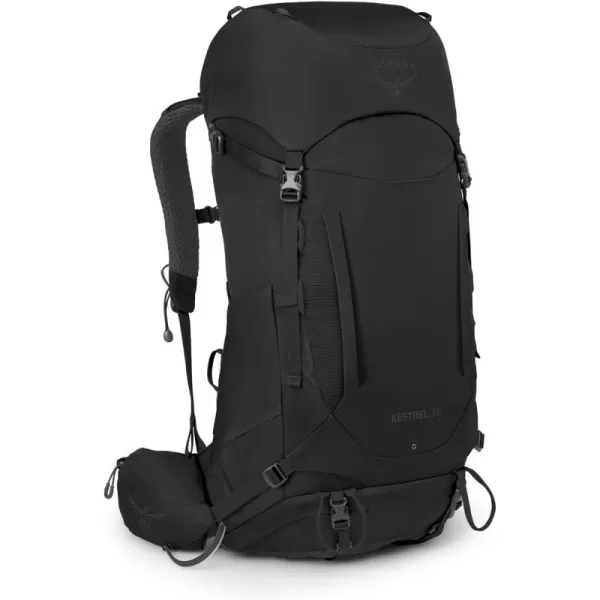 Osprey Kestrel 38L Mens Backpacking Backpack Black SMBlack
