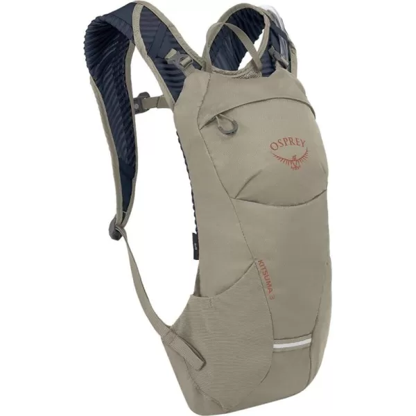 Osprey Kitsuma 3L Womens Biking Backpack with Hydraulics Reservoir Sawdust Tan