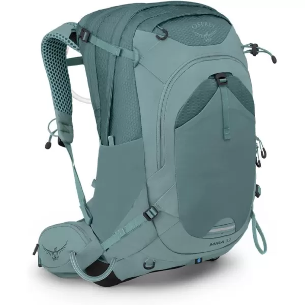 Osprey Mira 32L Womens Hiking Backpack with Hydraulics Reservoir Succulent GreenSucculent Green