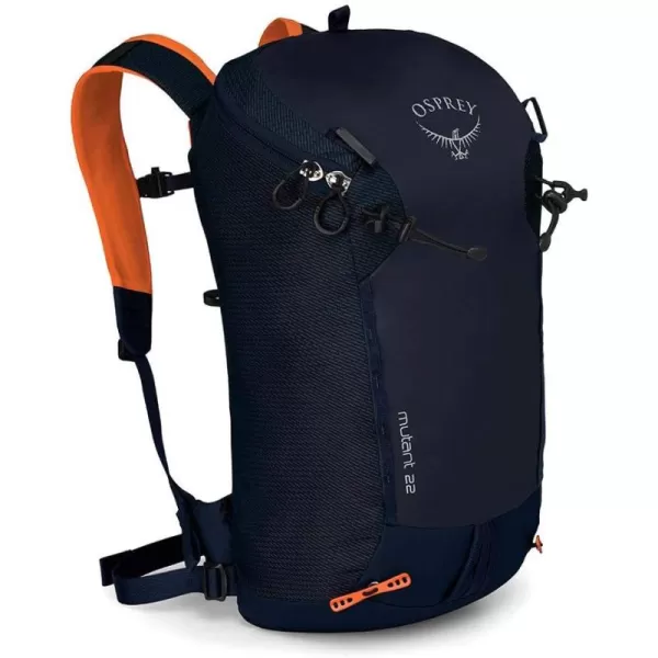 Osprey Mutant 22L Climbing and Mountaineering Unisex Backpack Tungsten GreyBlue Fire