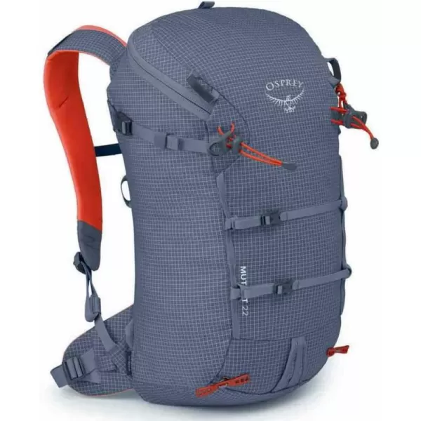Osprey Mutant 22L Climbing and Mountaineering Unisex Backpack Tungsten GreyTungsten Grey