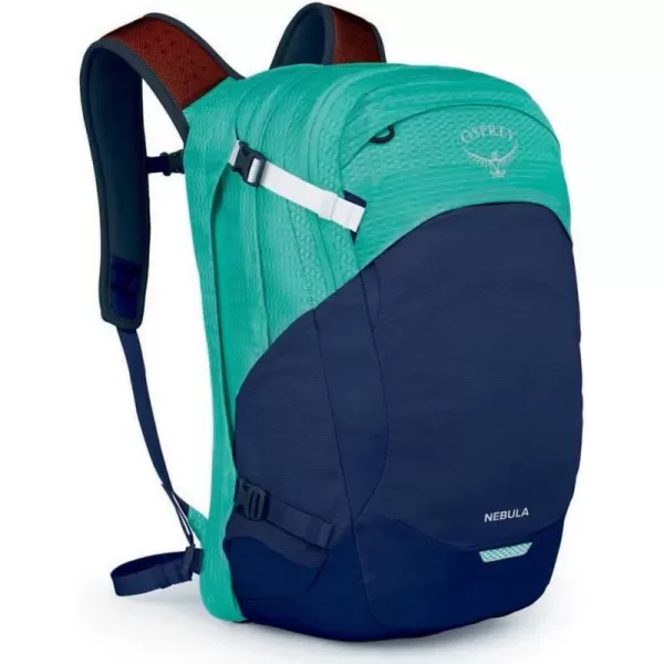 Osprey Nebula Commuter Backpack Atlas BlueHeatherReverie GreenCetacean Blue