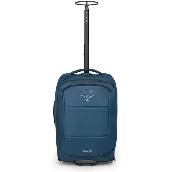 Osprey Ozone 2Wheel CarryOn 40L215quot BlackCoastal Blue