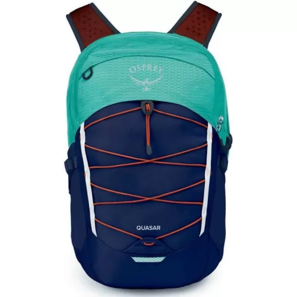 Osprey Quasar Commuter Backpack BlackReverie GreenCetacean Blue