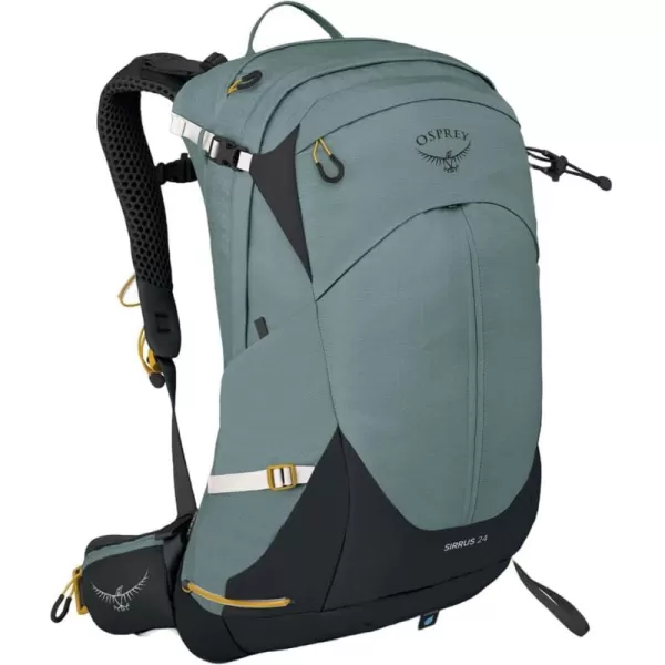 Osprey Sirrus 24L Womens Hiking Backpack Tunnel Vision GreySucculent Green