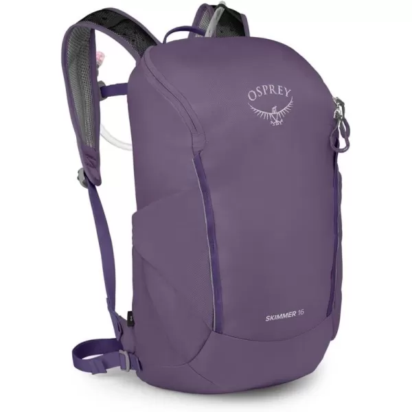 Osprey Skimmer 16L Womens Hiking Backpack with Hydraulics Reservoir Purpurite Purple