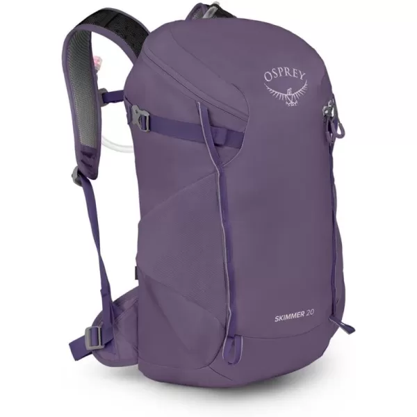 Osprey Skimmer 20L Womens Hiking Backpack with Hydraulics Reservoir Purpurite Purple