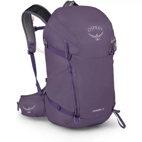 Osprey Skimmer 28L Womens Hiking Backpack with Hydraulics Reservoir Purpurite Purple