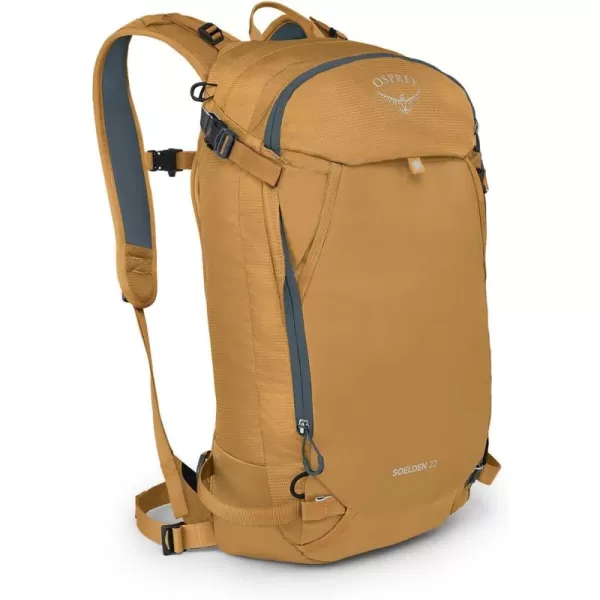 Osprey Soelden 42L Mens Ski and Snowboard Backpack BlackArtisan Yellow