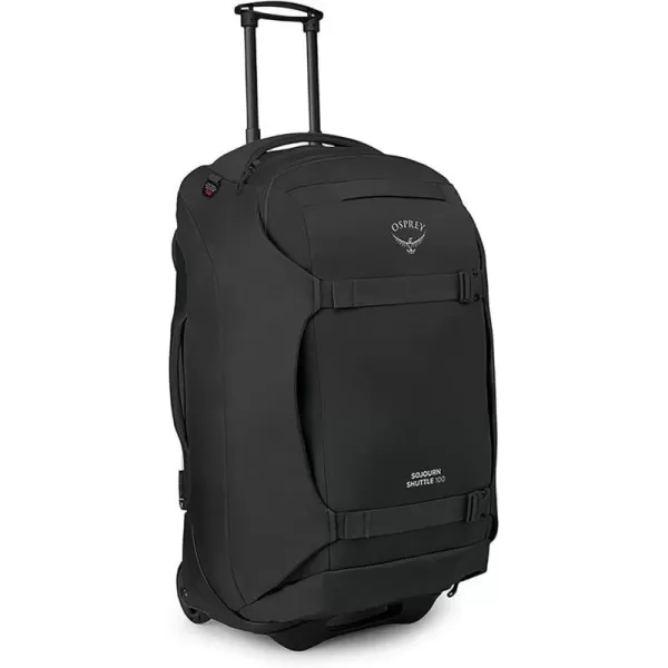 Osprey Sojourn Shuttle 30quot100L Wheeled Duffel Luggage Koseret GreenBlack