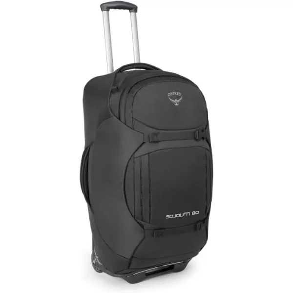 Osprey Sojourn Shuttle 30quot100L Wheeled Duffel Luggage Koseret GreenFlash Black