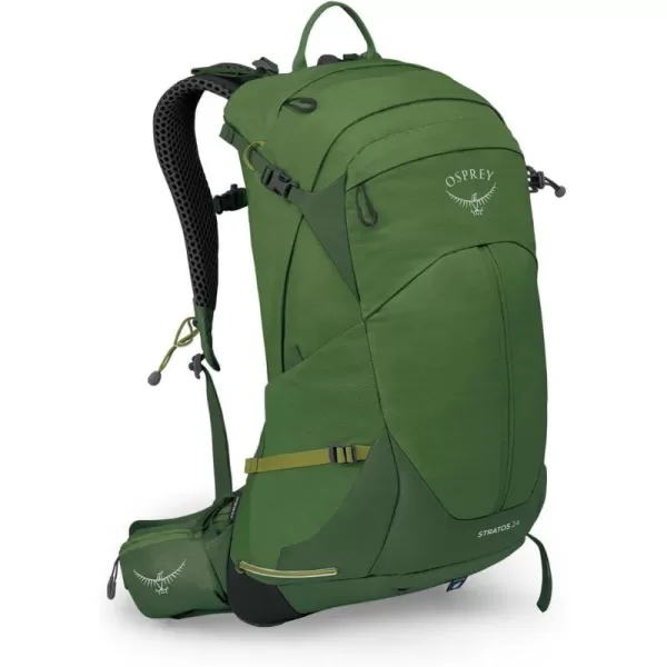 Osprey Stratos 44L Mens Hiking Backpack Cetacean BlueSeaweedMatcha Green