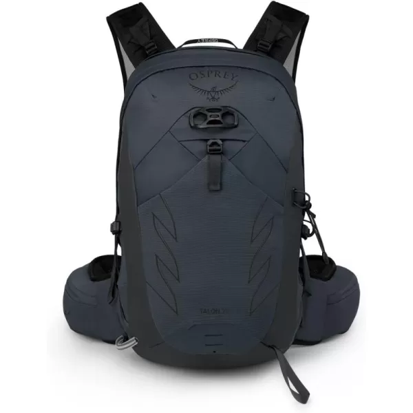 Osprey Talon 22L Mens Hiking Backpack with Hipbelt Green BeltBlack LXLEclipse Grey