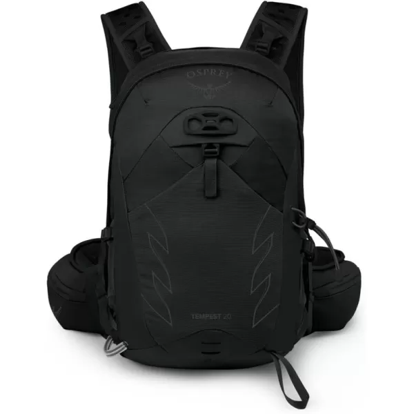 Osprey Tempest 20L Womens Hiking Backpack with Hipbelt Stealth Black WMLStealth Black