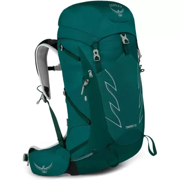 Osprey Tempest 30L Womens Hiking Backpack with Hipbelt Jasper Green WXSSJasper Green