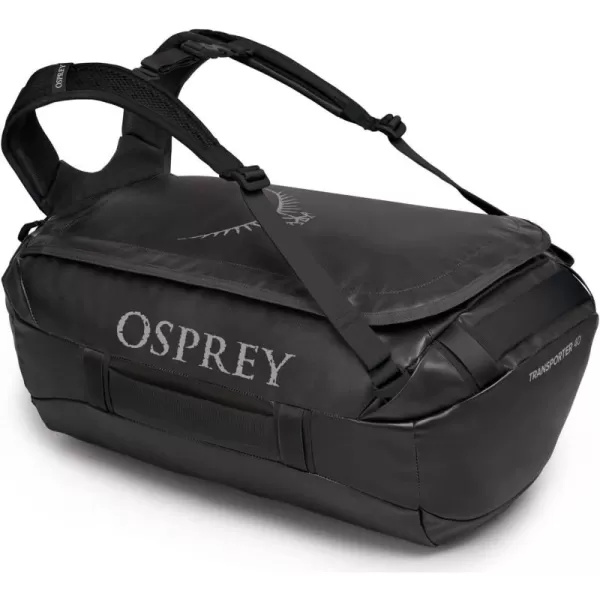 Osprey Transporter 40L Travel Duffel Bag BlackBlack