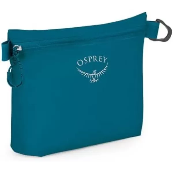 Osprey Ultralight Zipper Pouch Black LargeWaterfront Blue