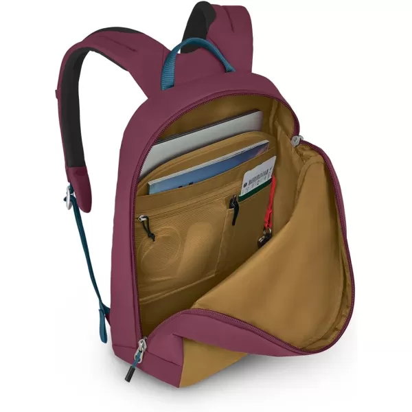 imageOsprey Arcane Large Day Commuter Backpack Porcelain Orange HeatherAllium RedBrindle Brown