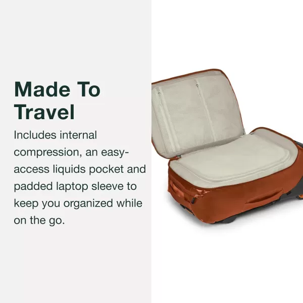 imageOsprey Transporter Wheeled 38l Carryon LuggageVenturi Blue