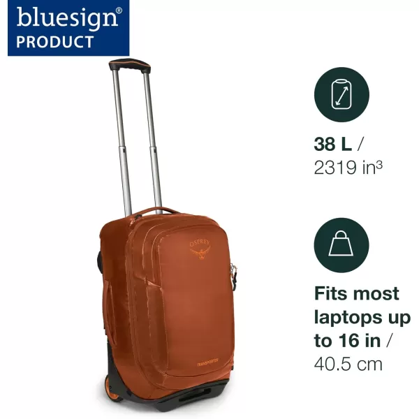 imageOsprey Transporter Wheeled 38l Carryon LuggageVenturi Blue