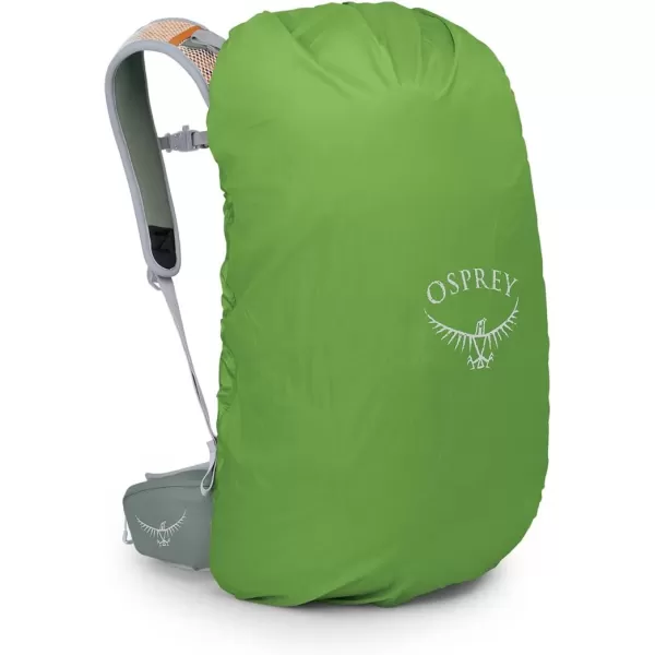 imageOsprey Hikelite 28L Unisex Hiking Backpack Black MediumLargePine Leaf Green