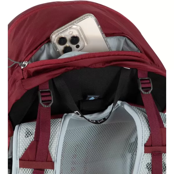 imageOsprey Hikelite 28L Unisex Hiking Backpack Black MediumLargePine Leaf Green