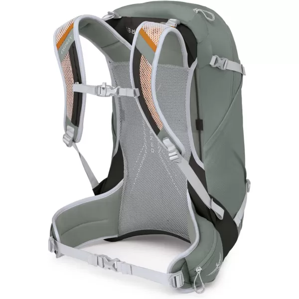 imageOsprey Hikelite 28L Unisex Hiking Backpack Black MediumLargePine Leaf Green
