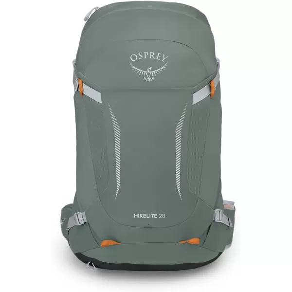 imageOsprey Hikelite 28L Unisex Hiking Backpack Black MediumLargePine Leaf Green