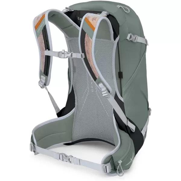 imageOsprey Hikelite 28L Unisex Hiking Backpack Black MediumLargePine Leaf Green