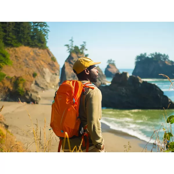 imageOsprey Hikelite 28L Unisex Hiking Backpack Tan Concrete SmallMediumTan Concrete