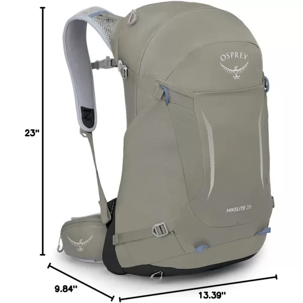 imageOsprey Hikelite 28L Unisex Hiking Backpack Tan Concrete SmallMediumTan Concrete