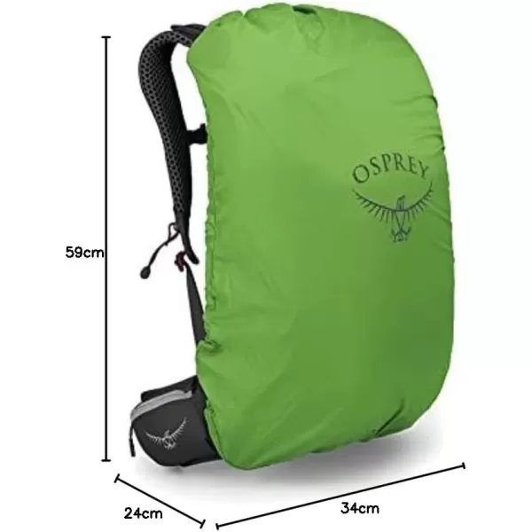 imageOsprey Stratos 34L Mens Hiking Backpack Tunnel Vision GreySmoke Grey